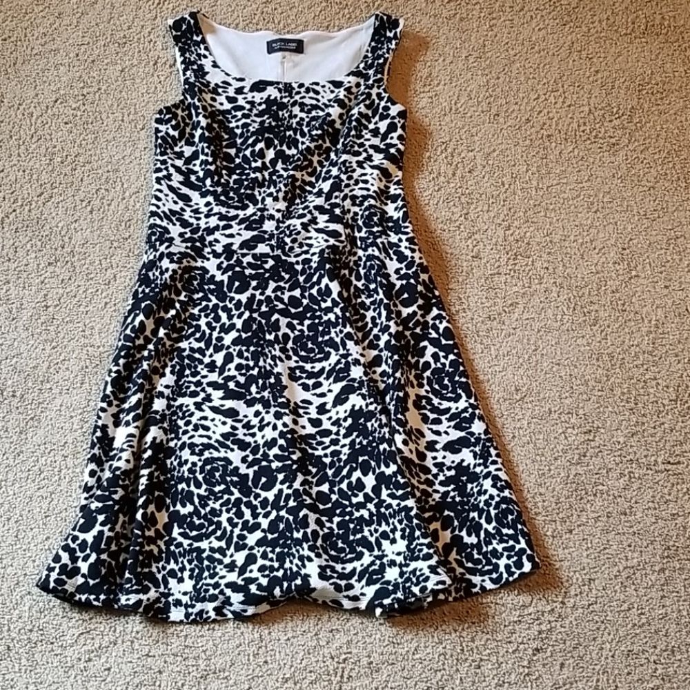 Black Label flare dress